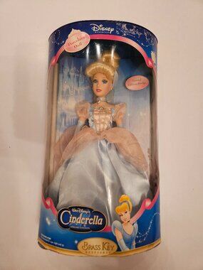 Disney Cinderella Brass Key Porcelain Doll